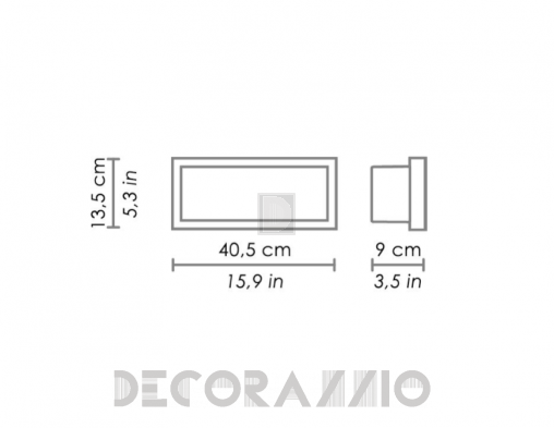 Светильник настенный настенный (Бра) Zafferano Stand - LL3001