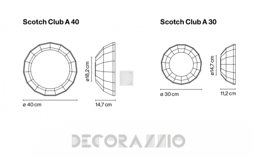 Светильник настенный настенный (Бра) Marset Scotch Club - A656-025