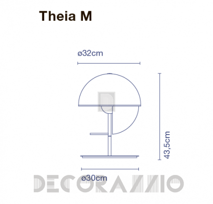 Светильник настольный (Настольная лампа) Marset Theia - A672-001
