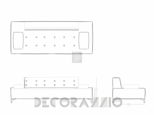 Диван модульный Papadatos Bellini - Bellini sofa