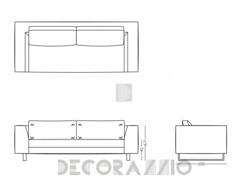 Диван Papadatos Flow - Flow sofa