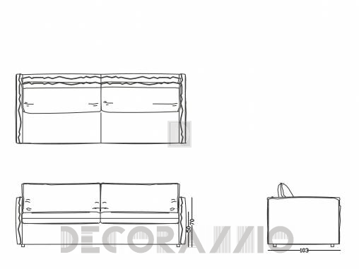Диван Papadatos Matisse - Matisse sofa