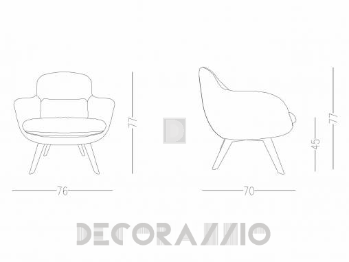 Кресло Papadatos Margi - Margi armchair