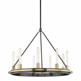 Светильник    (Светильник подвесной) Hudson Valley Lighting Chambers, 2732-AOB-CE