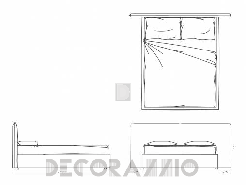 Кровать двуспальная Papadatos Flexy - Flexy bed