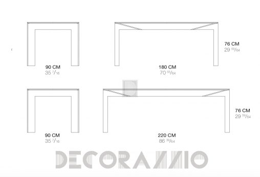Светильник    (Обеденный стол) Branca Arch - ARCH DINING TABLE