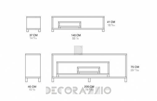 Комод Branca ORA 2 - ORA 2 SIDEBOARD