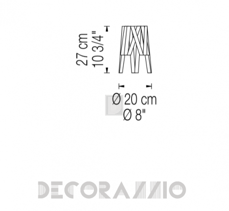 Светильник (Настольная лампа) Fambuena Dress - 9018-01