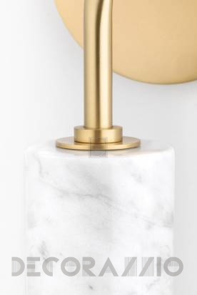 Светильник настенный настенный (Бра) Hudson Valley Lighting Asime - H120102-AGB-CE