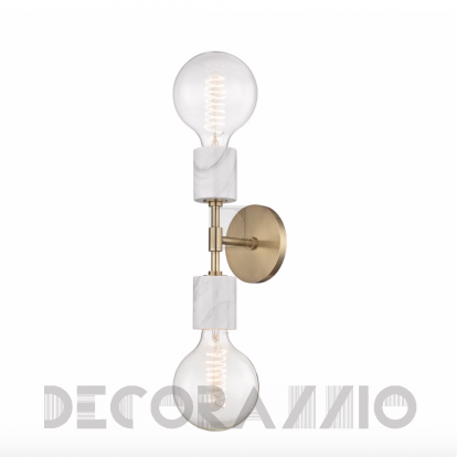 Светильник настенный настенный (Бра) Hudson Valley Lighting Asime - H120102-AGB-CE