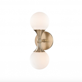 Светильник  настенный настенный (Бра) Hudson Valley Lighting Astoria, 3302-AGB-CE