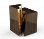 Приставной столик Boca do Lobo LAPIAZ - LAPIAZ EBONY SIDE TABLE