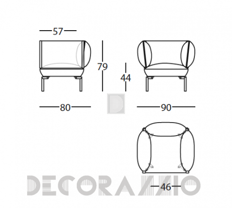 Кресло Sancal Click - 345.79.E