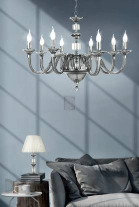 Светильник потолочный подвесной (Люстра) Ondaluce Villa - LP.VILLA/8-FUME