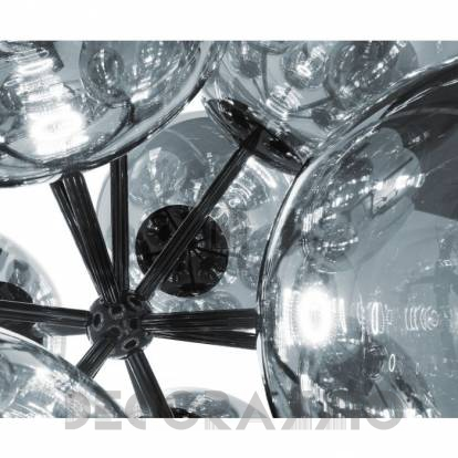 Светильник потолочный подвесной (Люстра) Tom Dixon Globe - GLC03CHBK-CEUM1