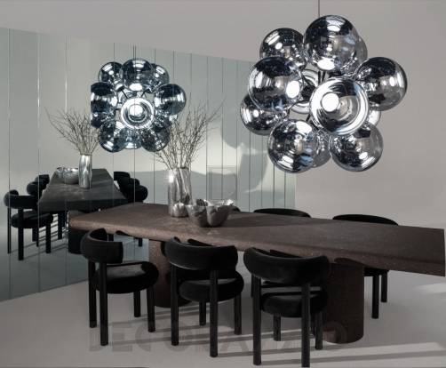 Светильник потолочный подвесной (Люстра) Tom Dixon Globe - GLC03CHBK-CEUM1