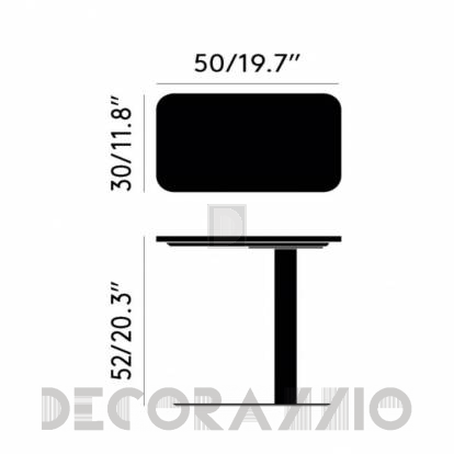 Кофейный, журнальный столик Tom Dixon Flash - flash_table