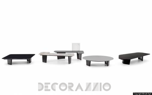 Minotti Song Кофейный, журнальный столик - Song Coffe Table