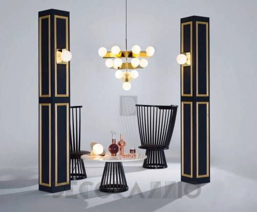 Светильник потолочный подвесной (Люстра) Tom Dixon Plane - SLL03ABEU