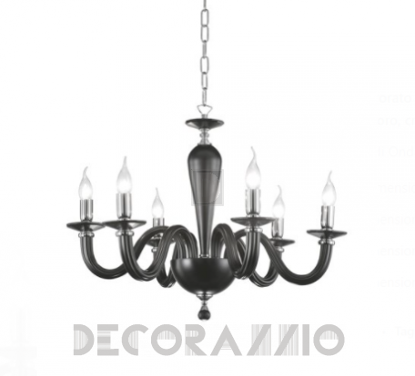 Светильник  потолочный подвесной (Люстра) Ondaluce Ravel - LP.RAVEL/8-NERO