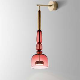 Светильник  настенный настенный (Бра) Giopato&Coombes Flauti, Flauti Wall 01 Amethyst