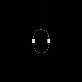 Светильник  потолочный подвесной (Светильник подвесной) Giopato&Coombes Cirque, Cirque Pendant Ellipse Vertical 10