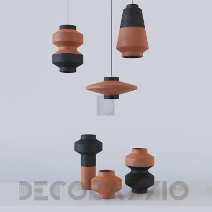 Светильник потолочный подвесной (Светильник подвесной) Ceramika Design terra&black - LPFTB180