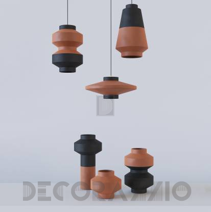 Светильник потолочный подвесной (Светильник подвесной) Ceramika Design terra&black - LPFTB320