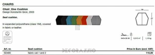 Стул Chair One by Magis Design