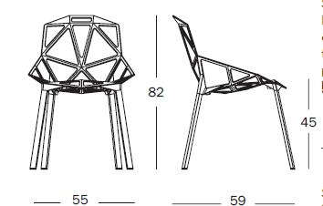 Стул Chair One by Magis Design